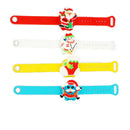 Portable Christmas Sillicone Soap Bracelet Wristband Hand Dispenser Hand BaSEAU