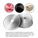 10Pcs 45Mm Rotary Cutter Refill Blades Patchwork Fabric Leather Craft Steel