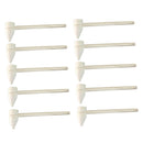 10pcs Mini Wooden Hammer Mallet for Leather Craft Carving Stamping Kids Pounding