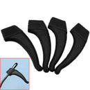 2 Pairs Black Reading Glasses Eyeglass Ear Hook Silicone Temple Tips Holder