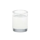6cm Cylinder Crystal Tea Light Holder Candlestick Wedding Home KTV Decor