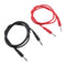 2pcs / Professional Kit Silicone Test Cable Flexible Insulation Copper 1000V 15A