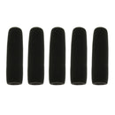 5PCS Microphone Foam Covers Wind Muff Black for Outdoor Interview Conference