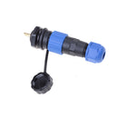 SP13-2 2 pin waterproof connector Power Cable Connectors IP68 Plug Socket 3C