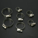 60 Pcs Stainless Steel Hose Pipe Hoop Strong Hose Clamp Wire Assorted Kit W/ Box
