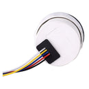 Oil Pressure Gauge Meter Boat Yacht Waterproof Oil Pressure Gauge 52mm Black