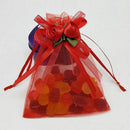 20pcs Sheer Organza Favor Bags For Wedding 10x12cm Gift Bags Samples Displa A8Z9