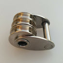 Premium Marine Stainless Steel Windsurfing Surfing Sail Tack Triple Pulley
