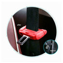 Car Seat Belt Buckle Clip Silicone Anti-Scratch Cover Accessory Safety Red I4A7