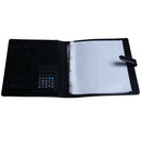 Leather Folder A4 briefcase Conference Folder Black
