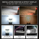 50W 921 912 7000k T10/T15 White LED Back-Up Reverse Light Backup Bulb FT