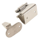 Stainless Steel Marine 1-5/8 inch Door Stop Retaining Catch and Holder for Boat,