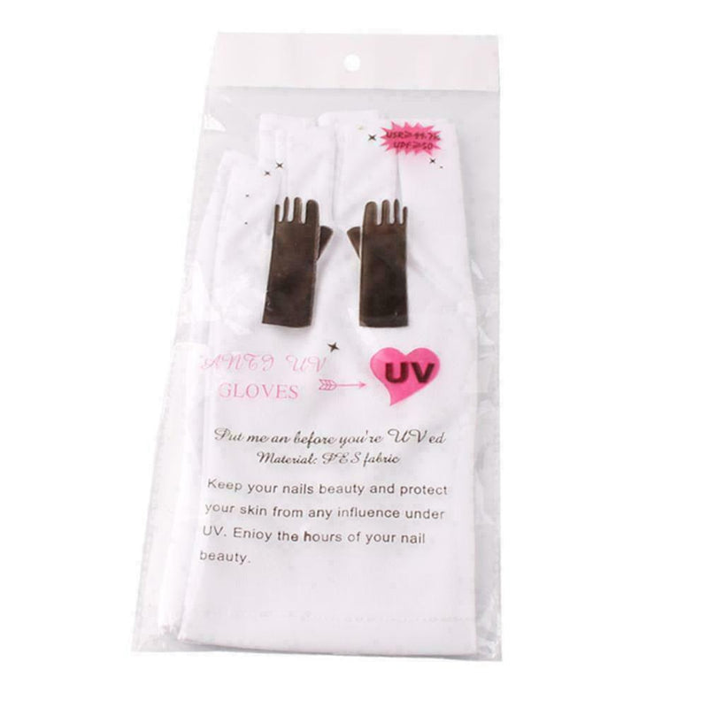 Nails Anti UV Gloves Protection Gel Led Lamp Nail Glove Manicures To Shield M1G1