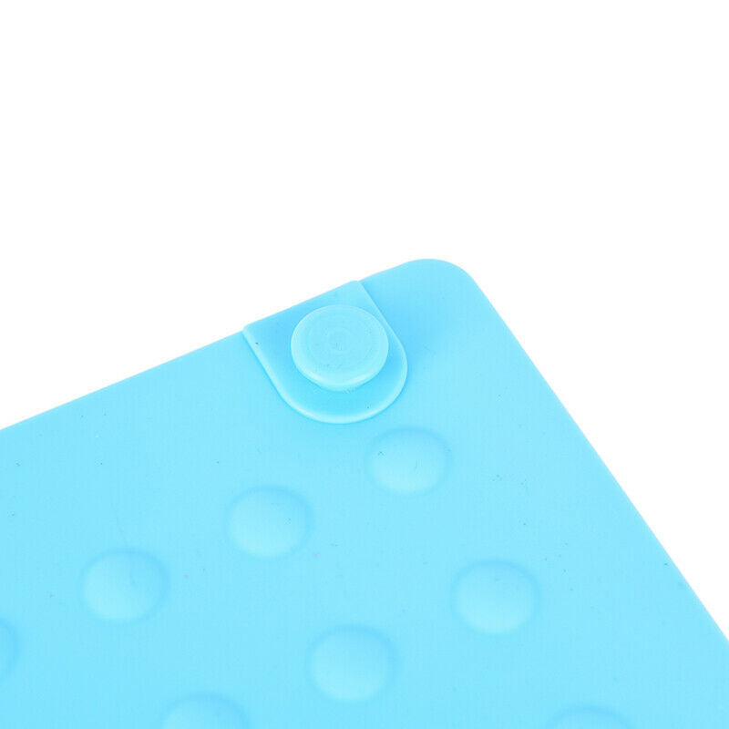 Silicone Heat Resistant Mat For Hair Straightener Curling Iron Pad Hair StyS Ew