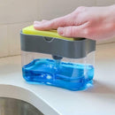 Organiser Sink Caddy Basket Dish Cleaning Sponge Holder Soap Dispenser