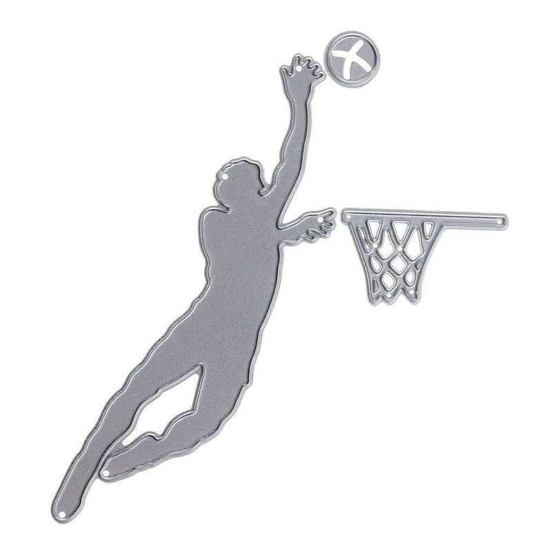 1 Set Basketball Cutting Dies Stencil for Scrapbook Album Paper Embossing