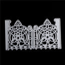Gate Frame Decor Metal Cutting Dies Stencils For Scrapbooking Paper Card Craf lj