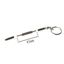 3x 3In1 Mini Screwdriver Multifunction Repair Tool Keychain Keyring Nice