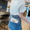 WomenTransparent PVC Envelope Messenger Bags Crossbody Clutch Totes (Clear) A