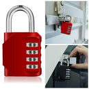 4 Digit Combination Key Lock Box Safe Security Storage Case Door Sa Padlock C8J6