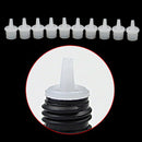 10pcs Eyelash Glue Replacement Bottle Mouth Head Convenient Extended Glue TOCA