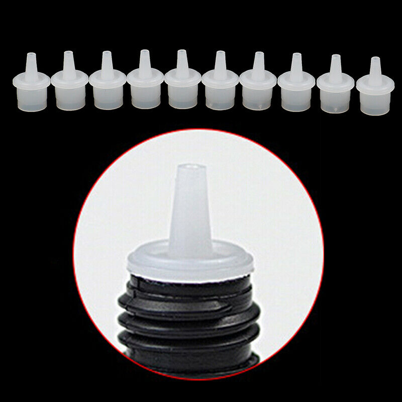 10pcs Eyelash Glue Replacement Bottle Mouth Head Convenient Extended Glue TOCA