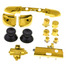 Plated Golden Bumper Trigger Buttons D-Pad LB RB LT RT Mod Kit Replacement For