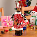 Wine Bottle Cover Xmas Santa Table Decor Christmas Bottle Cap Party Gift Hot