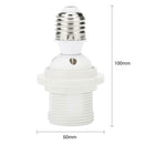 Converter E27 to E27 Adapter Conversion Socket Fireproof Lamp Base Holder