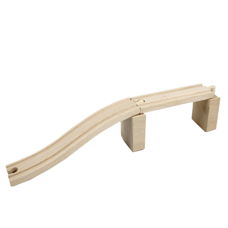 1x Wooden Train Big S Track Railway Accessories Compatible All Major Brand  Z