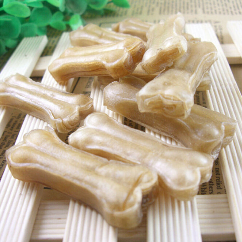 10pcs Healthy  Dainty Chews Snack Food Treats Bones for Pet Do %a