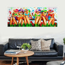 Six Modern Ladies Diamond Painting Full Drill 5D Diy Rhinestone Kit 30*40Cm