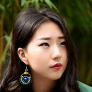 Chinese Style Retro Simple Ethnic Style Elegant Temperament Palace Agate Ea