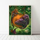 5D DIY Full Drill Diamond Painting Cross Stitch Embroidery Kit (Monster04)