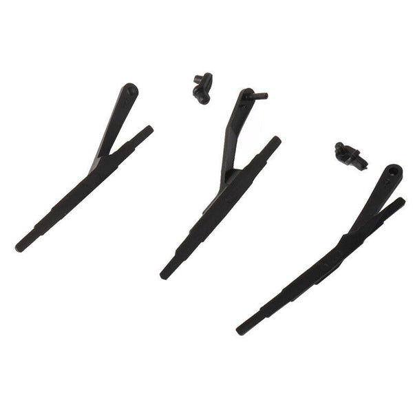 3Pcs Black Plastic Wiper For 1/10 Rc Crawler Car Traxxas Trx4 Trx-4 D3A2