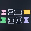 4pcs DIY Metal Embroidery Stencil Scrapbook Craft Cutting Die