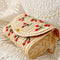 Summer New Cherry Straw Messenger Bags Woven Day Clutch Flap Bag Beach Pack Q1Y5