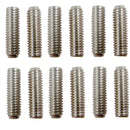Durable 12pcs Guitar Bass Bridge Tailpiece Saddle Height Adjust Hex Screws