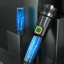 Rechargeable 1000000 lumens xhp70 powerful LED Flashlight USB Zoom torch New