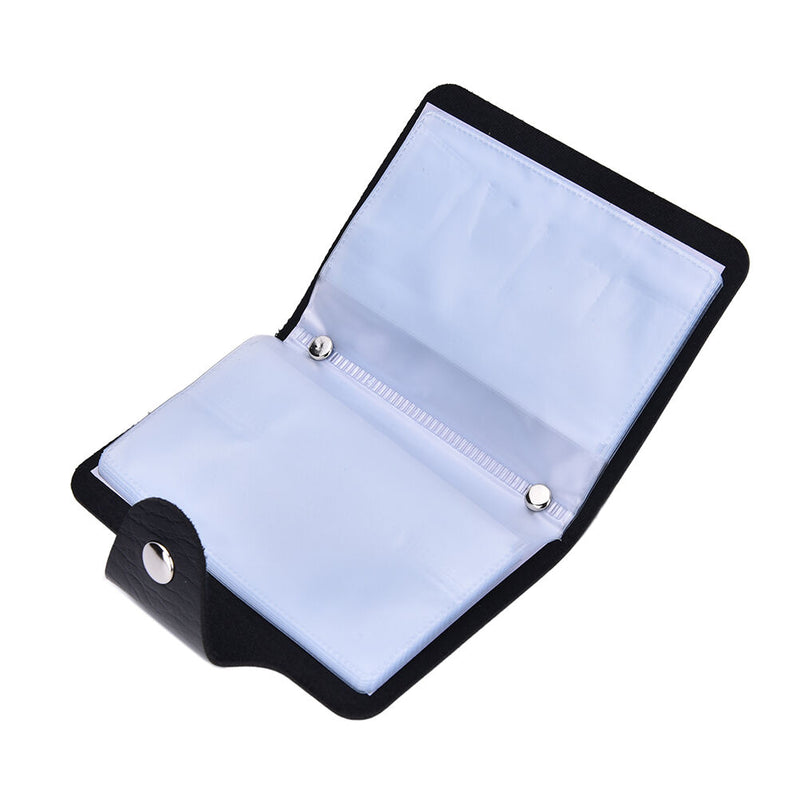 Fashion Sale Men's Luxury Soft  Black Leather Credit Card Holder Wallet OZ