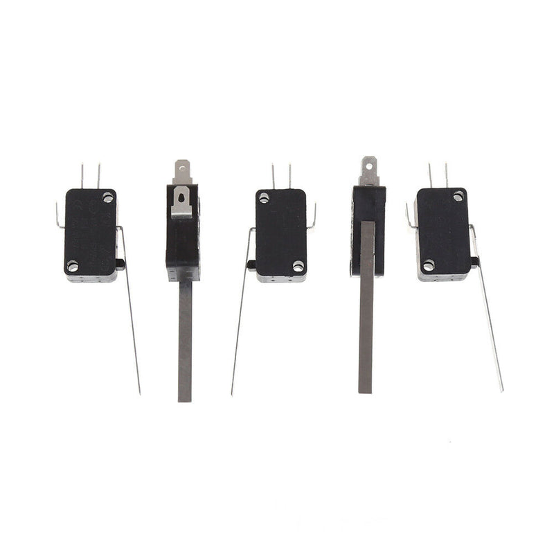 5pcs KW7-9 Long Straight Hinge Lever Type SPDT Micro Switch Limit Switch Bj