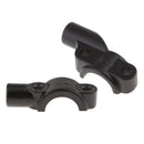 8mm 22mm 2x Motorcycle Handle Bar End Rear View 7/8" Side Rearview Mirrors