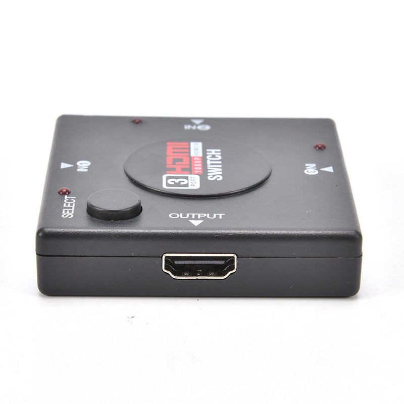 Hdmi 3 Port Switch AUTO Switcher Splitter Selector HUB Box Cable HDTV 1083C