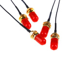 5pcs 10cm SMA Extension Cable Jack to FL/IPEX Female Connector RF Antenna Cab 3C