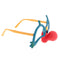 Funny Clown Red Nose Party Glasses Eyewear Costume Hallowmas Fancy Dress