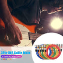 5pcs 3Pin XLR Cable Male to Female Foil+Braided Shielded Audio Cable (1.8m)