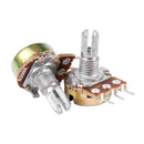 2 Pcs B200K 200K ohm Single Linear Taper Rotary Potentiometers G7J6