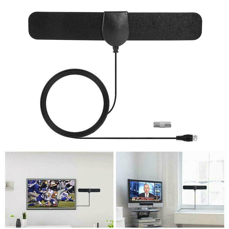 50 Miles Indoor Digital TV Antenna 25dB Gain 1080P HDTV Signal Receiver