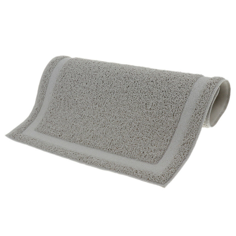 Pet Cat PVC Plastic Placemat Litter Mat Feeding Food Pad Tray Non-slip