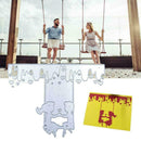 DIY Paper Cutting Scrapbooking Embossing Album Dies Craft On Swing Couple F1G2